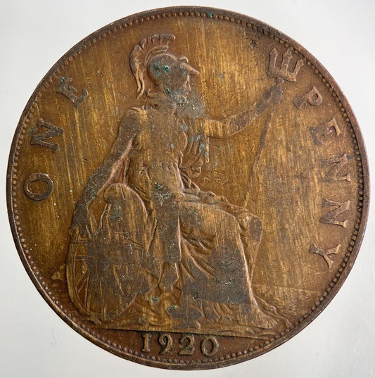 1920 George V One Penny Coin | Collectable Grade
