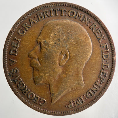 1920 George V One Penny Coin | Collectable Grade