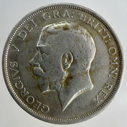1920 George V Half-Crown Silver Coin | Fine Collectable Grade