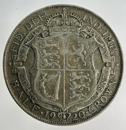 1920 George V Half-Crown Silver Coin | Fine Collectable Grade