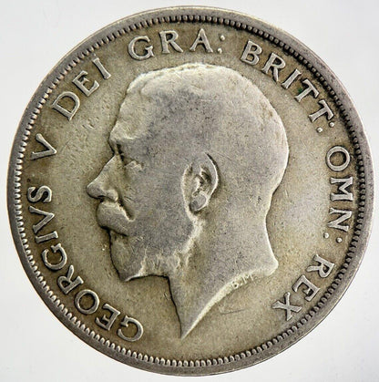 1920 George V Half-Crown Silver Coin | Fine Collectable Grade