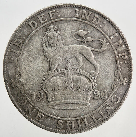 1920 George V Shilling Silver Coin | Collectable Grade