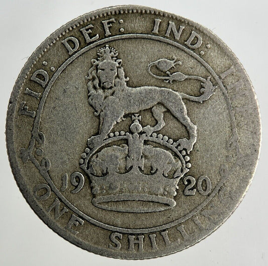 1920 George V Shilling Silver Coin | Collectable Grade