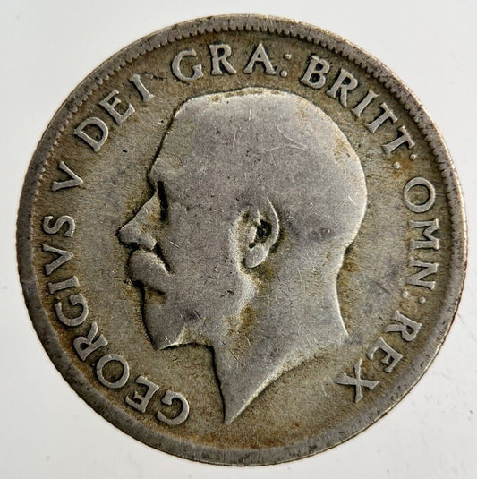 1920 George V Shilling Silver Coin | Fair Grade