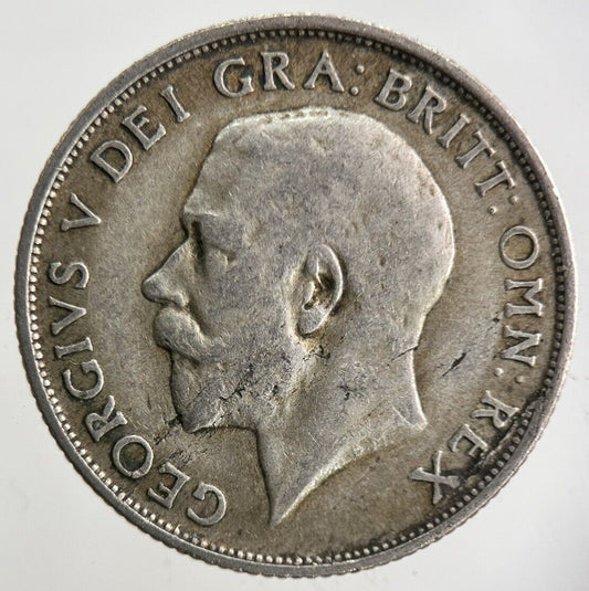 1920 George V Shilling Silver Coin | Fine Collectable Grade