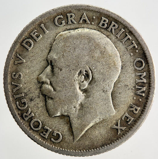 1920 George V Shilling Silver Coin | Fair Grade