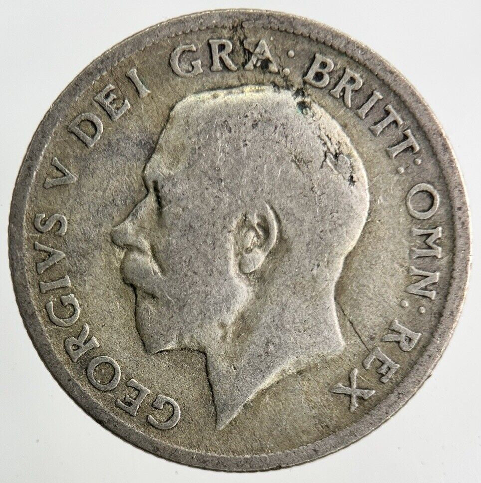 1920 George V Shilling Silver Coin | Fair Grade