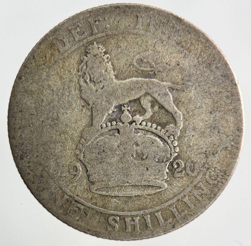 1920 George V Shilling Silver Coin | Fair Grade
