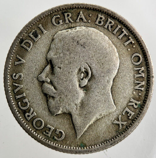 1920 George V Shilling Silver Coin | Fair Grade