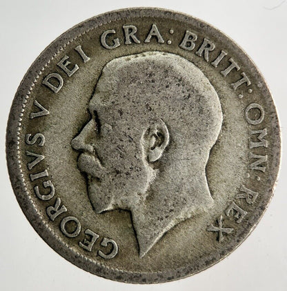 1920 George V Shilling Silver Coin | Fair Grade