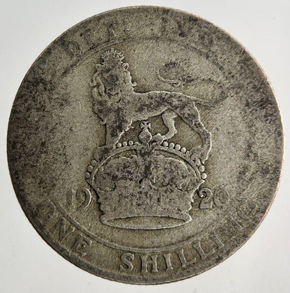 1920 George V Shilling Silver Coin | Fair Grade