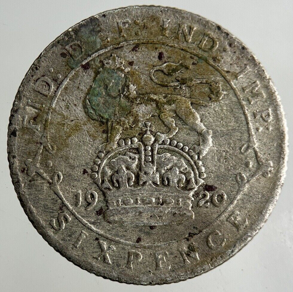 1920 George V Sixpence Silver Coin | Collectable Grade