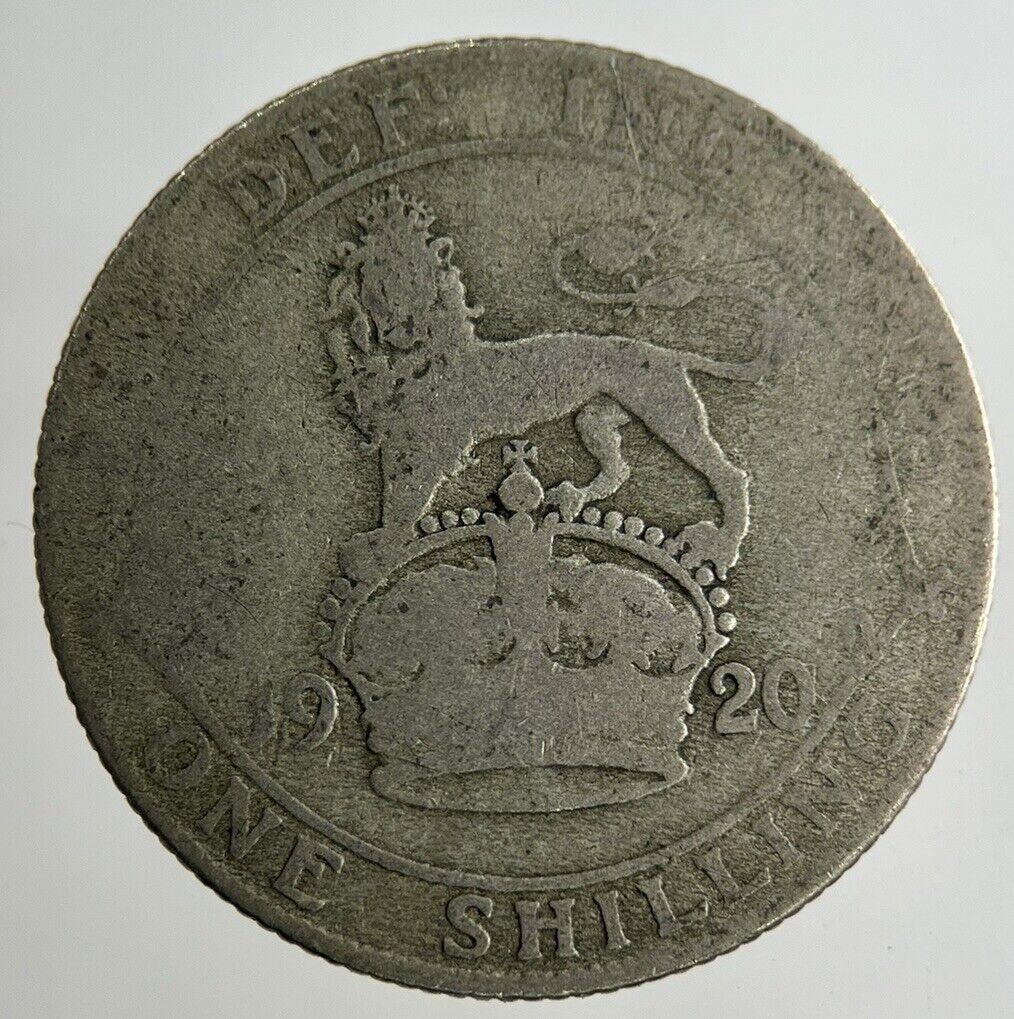 1920 George V Shilling Silver Coin | Collectable Grade