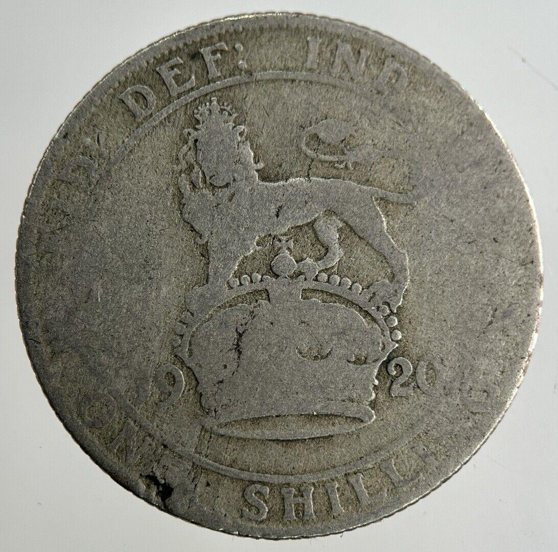 1920 George V Shilling Silver Coin | Collectable Grade