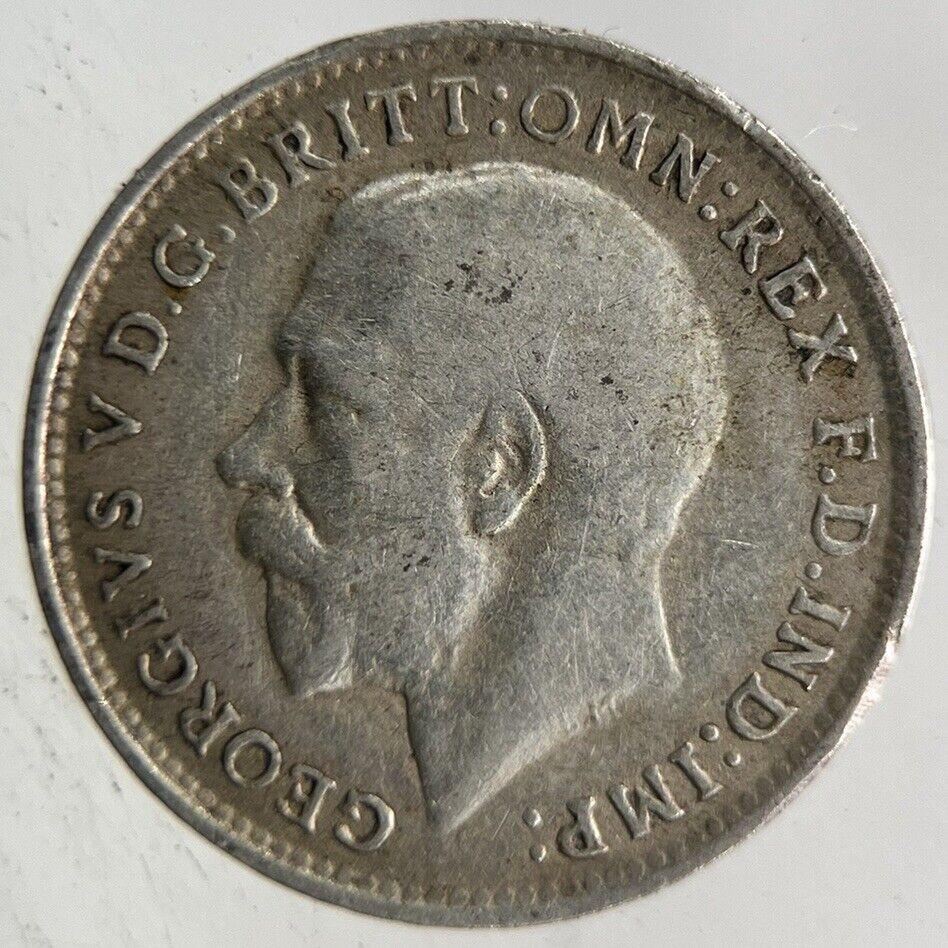 1920 George V Threepence Silver Coin | Fine Collectable Grade