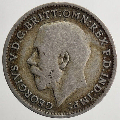 1920 George V Threepence Silver Coin | Fine Collectable Grade | a5580