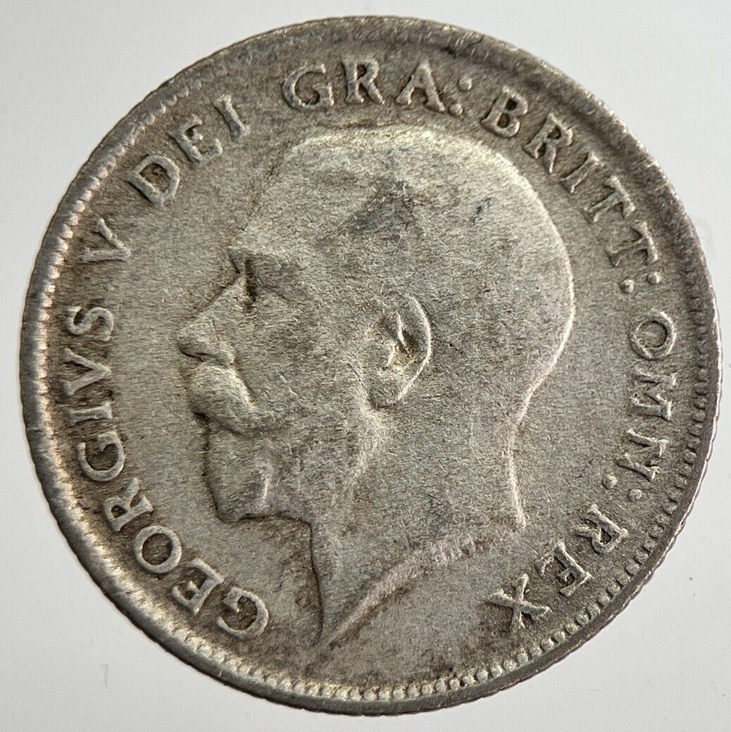 1920 George V Sixpence Silver Coin | Fine Collectable Grade | a8559