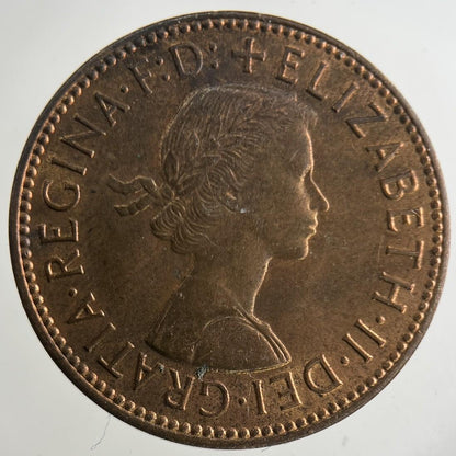 1967 Elizabeth II 2nd Half-Penny Coin | Very High Grade