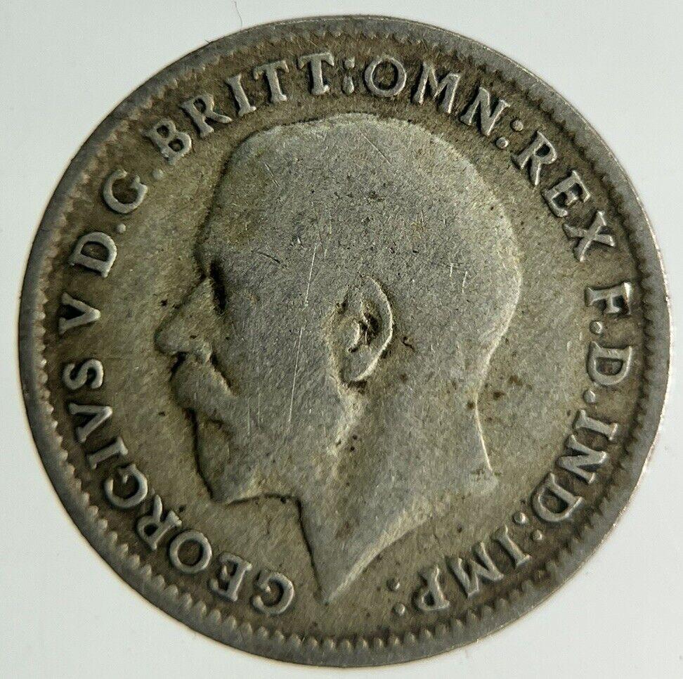 1920 George V Threepence Silver Coin | Fine Collectable Grade