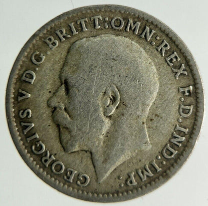 1920 George V Threepence Silver Coin | Fine Collectable Grade