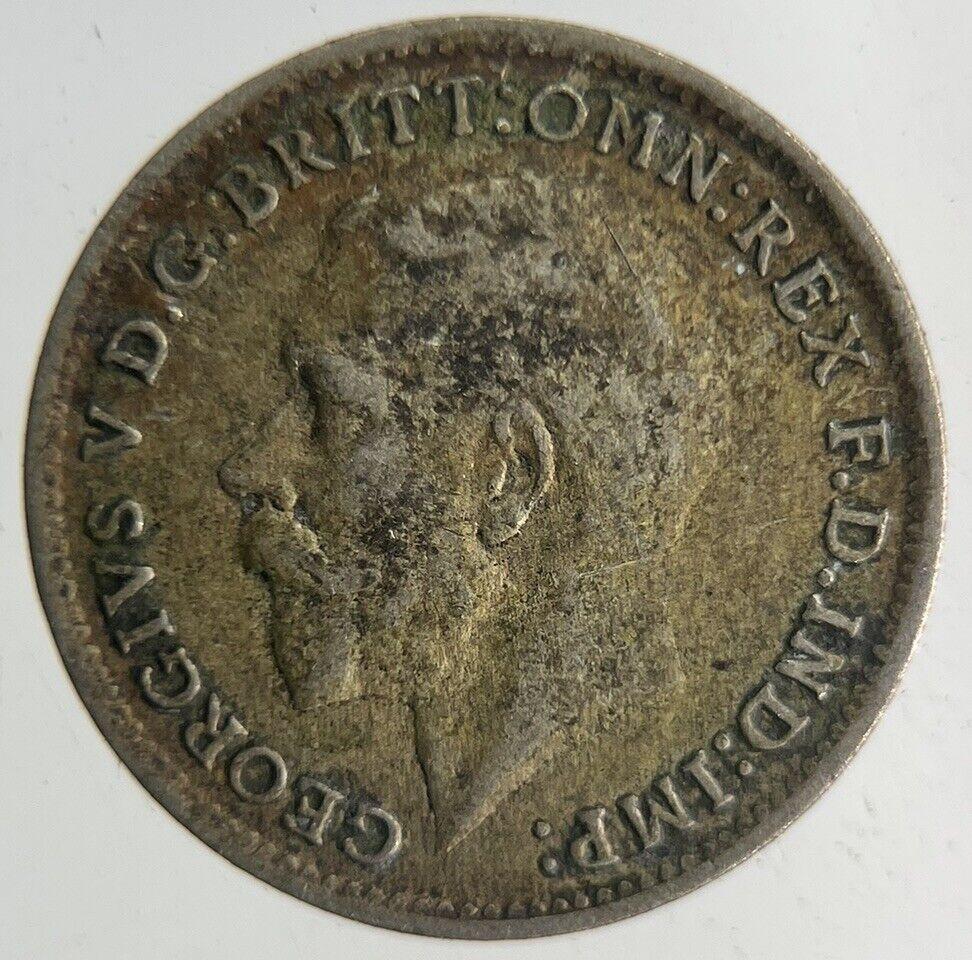 1920 George V Threepence Silver Coin | Fine Collectable Grade