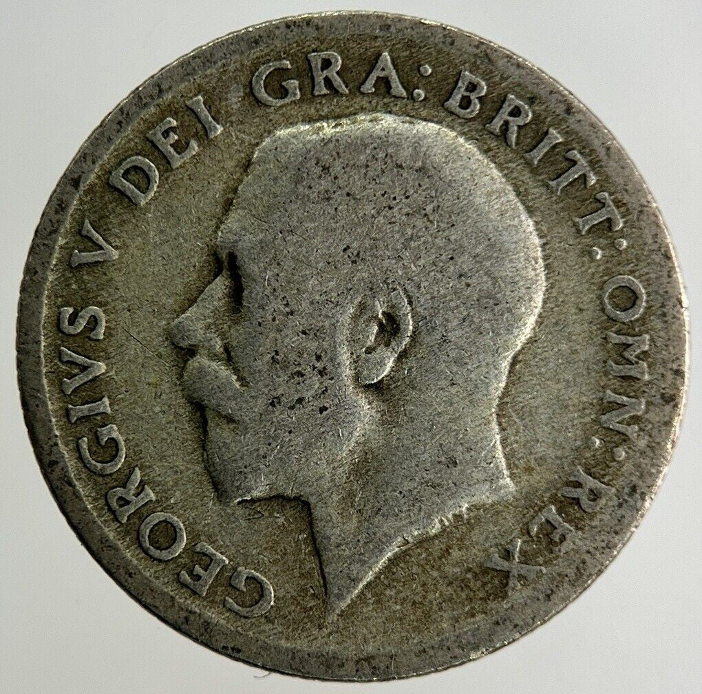 1920 George V Sixpence Silver Coin | Fair Grade