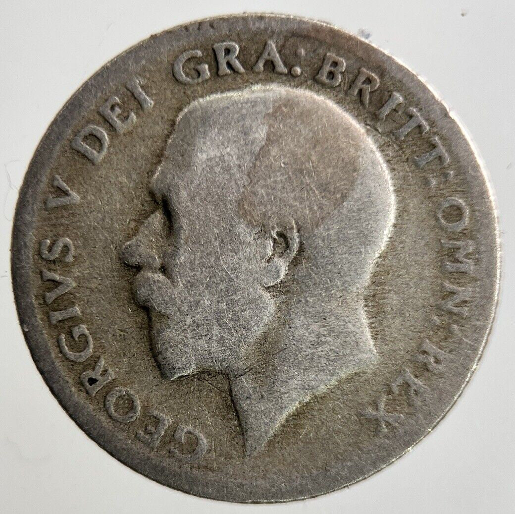 1920 George V Sixpence Silver Coin | Fair Grade