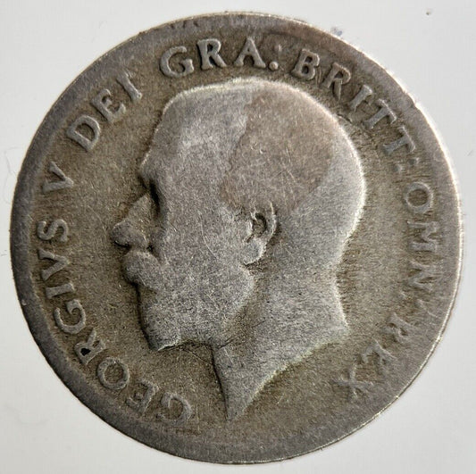 1920 George V Sixpence Silver Coin | Fair Grade