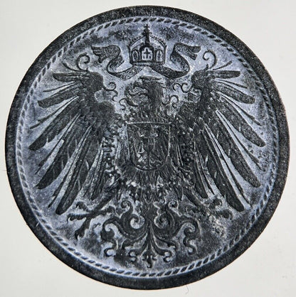 1920 Germany 10 Pfennig Coin | Fine Collectable Grade