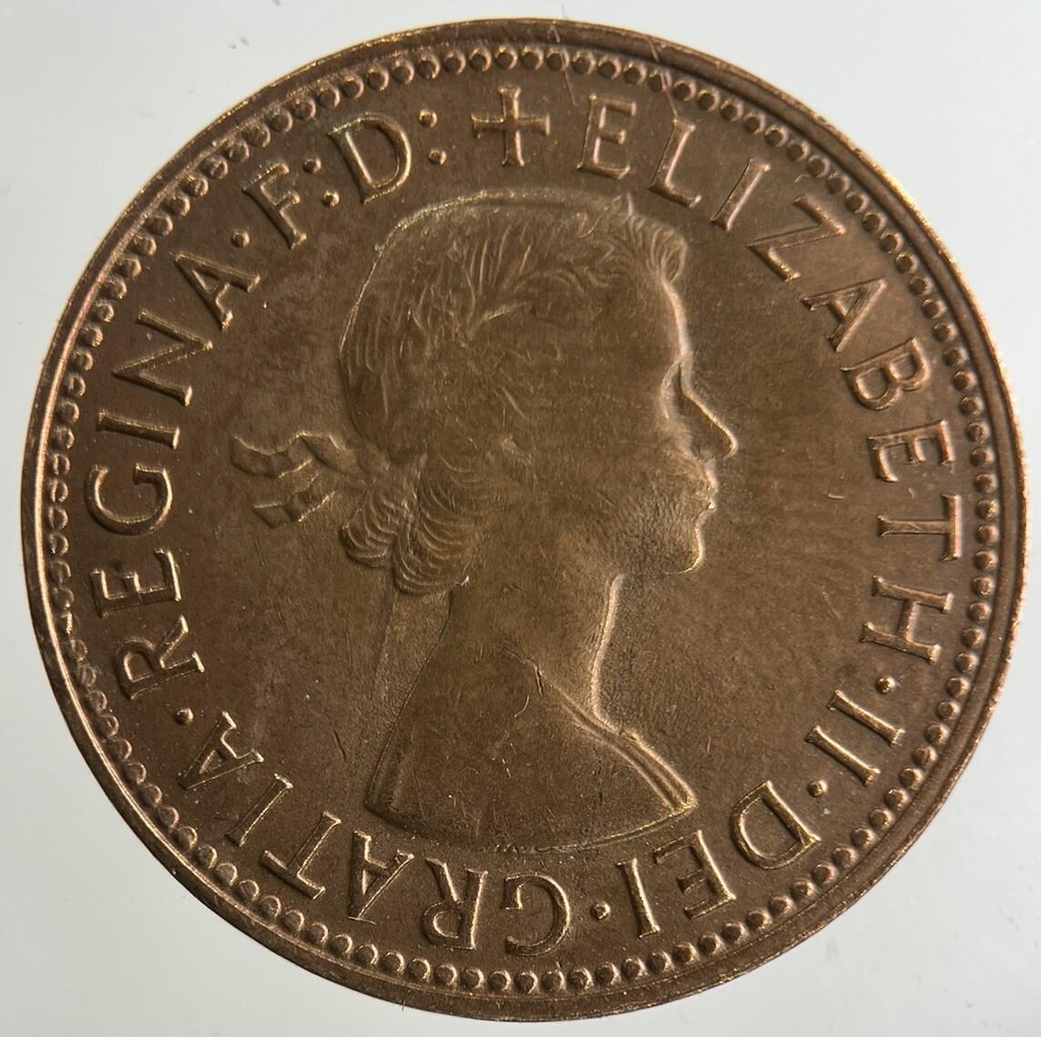 1964 Australia Half-Penny Coin | Fine Collectable Grade