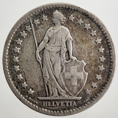 1920 Switzerland 1 One Franc Silver Coin | Collectable Grade | a1148