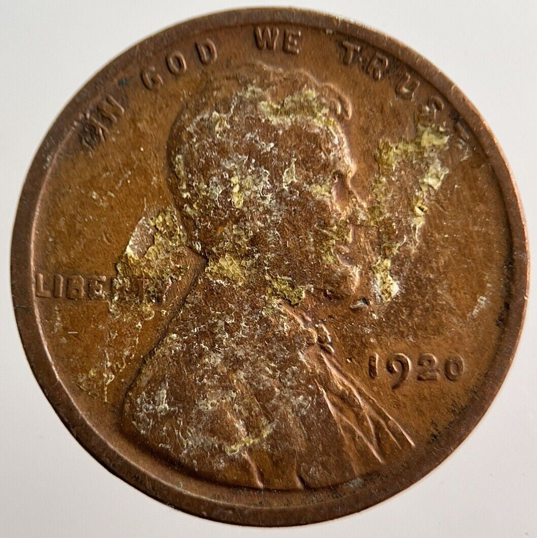 1920 Lincoln US USA One Cent Coin | Collectable Grade | a3383