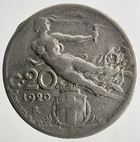 1920 Italy 20 Centesimi Coin | Collectable Grade