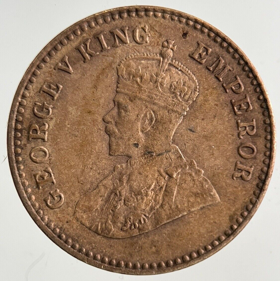 1920 India 1/12 Anna Coin | Fine Collectable Grade