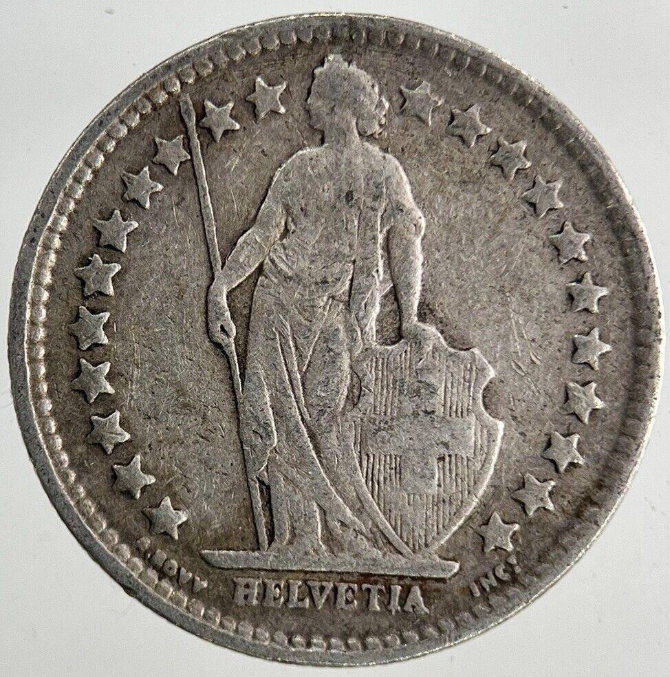 1920 Switzerland Swiss 1/2 Half Franc Silver Coin | Collectable Grade