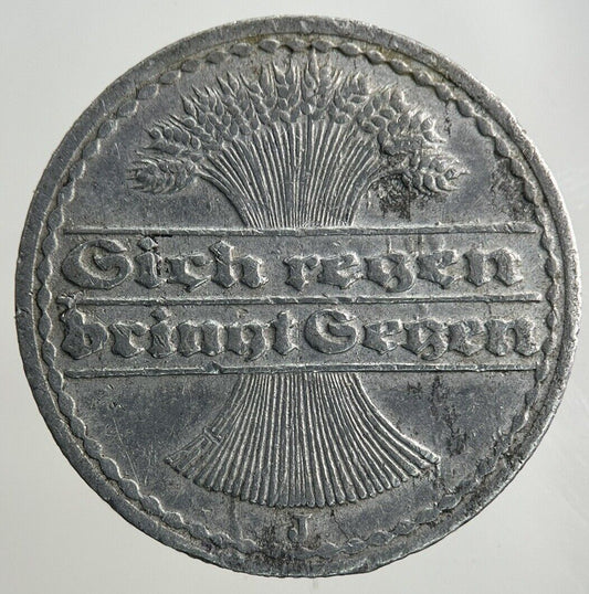 1920 Germany 50 Pfennig Coin | Fine Collectable Grade