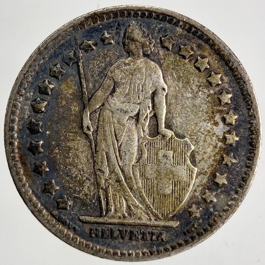 1920 Switzerland Swiss 1 Franc Silver Coin | Fine Collectable Grade