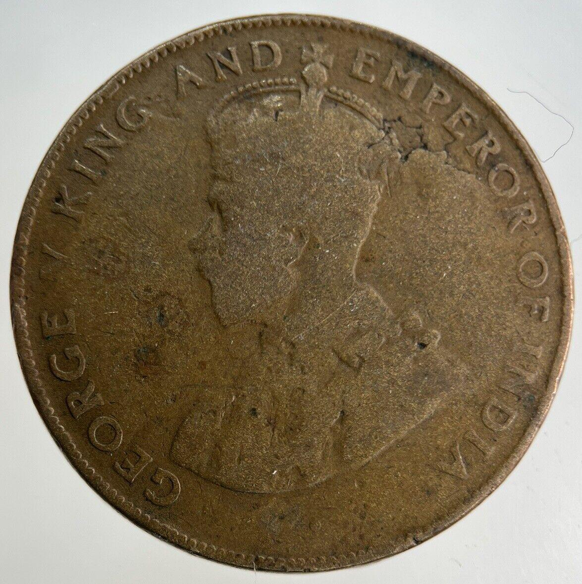 1920 Mauritius 5 Cents Cent Coin | Collectable Grade