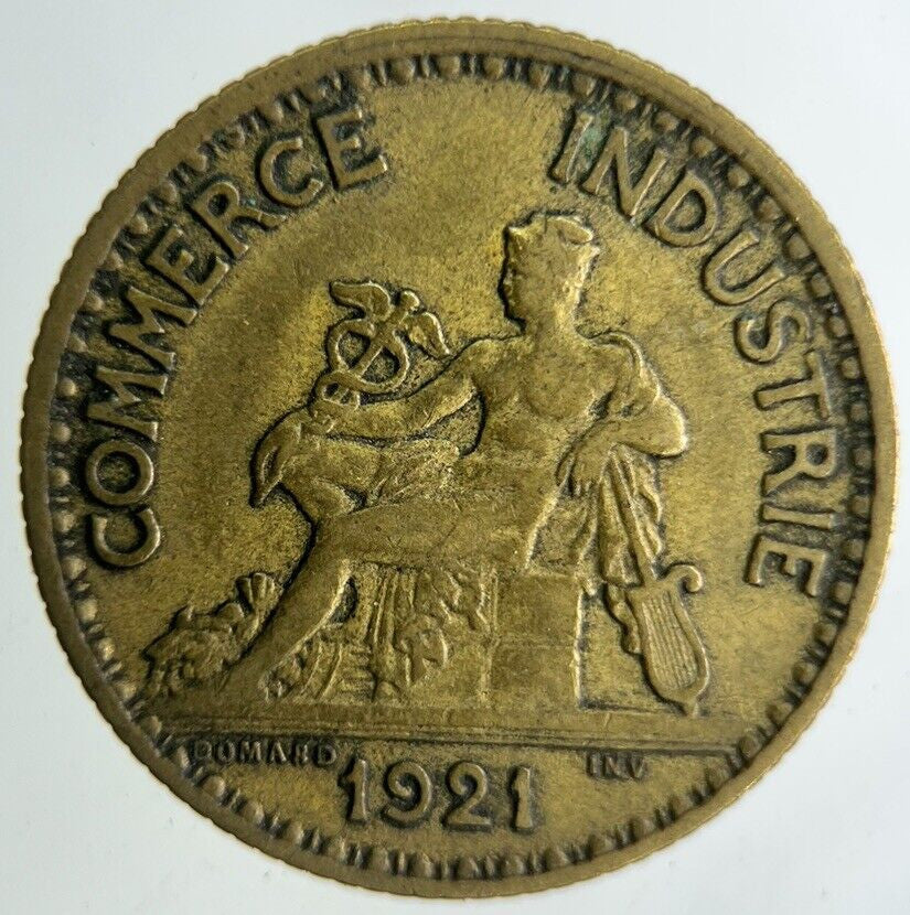 1921 France 1 Franc Coin | Fine Collectable Grade