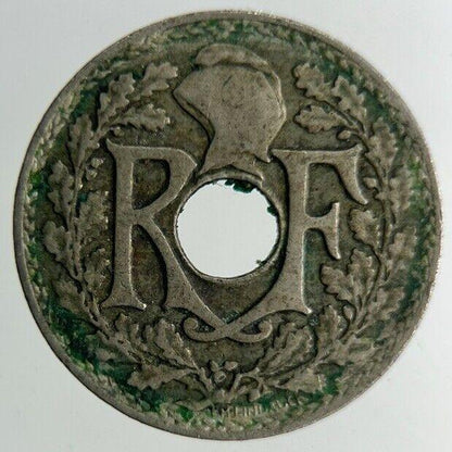 1921 France 5 Centimes Coin | Fine Collectable Grade