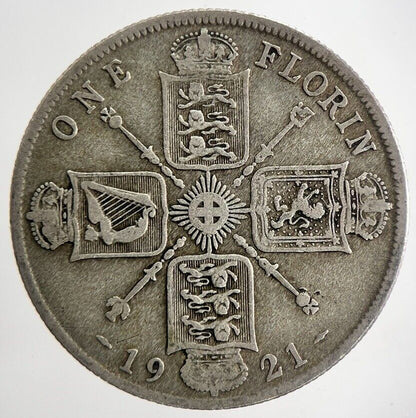 1921 George V Florin Silver Coin | Collectable Grade