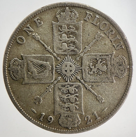 1921 George V Florin Silver Coin | Collectable Grade