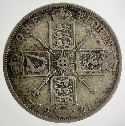 1921 George V Florin Silver Coin | Collectable Grade