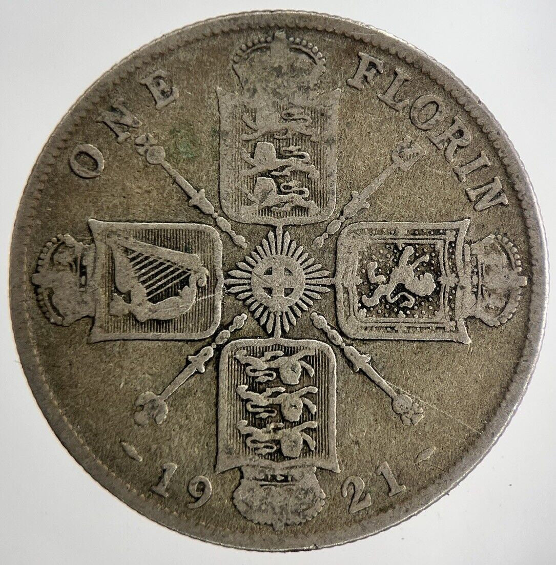 1921 George V Florin Silver Coin | Collectable Grade