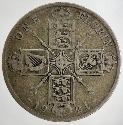 1921 George V Florin Silver Coin | Collectable Grade