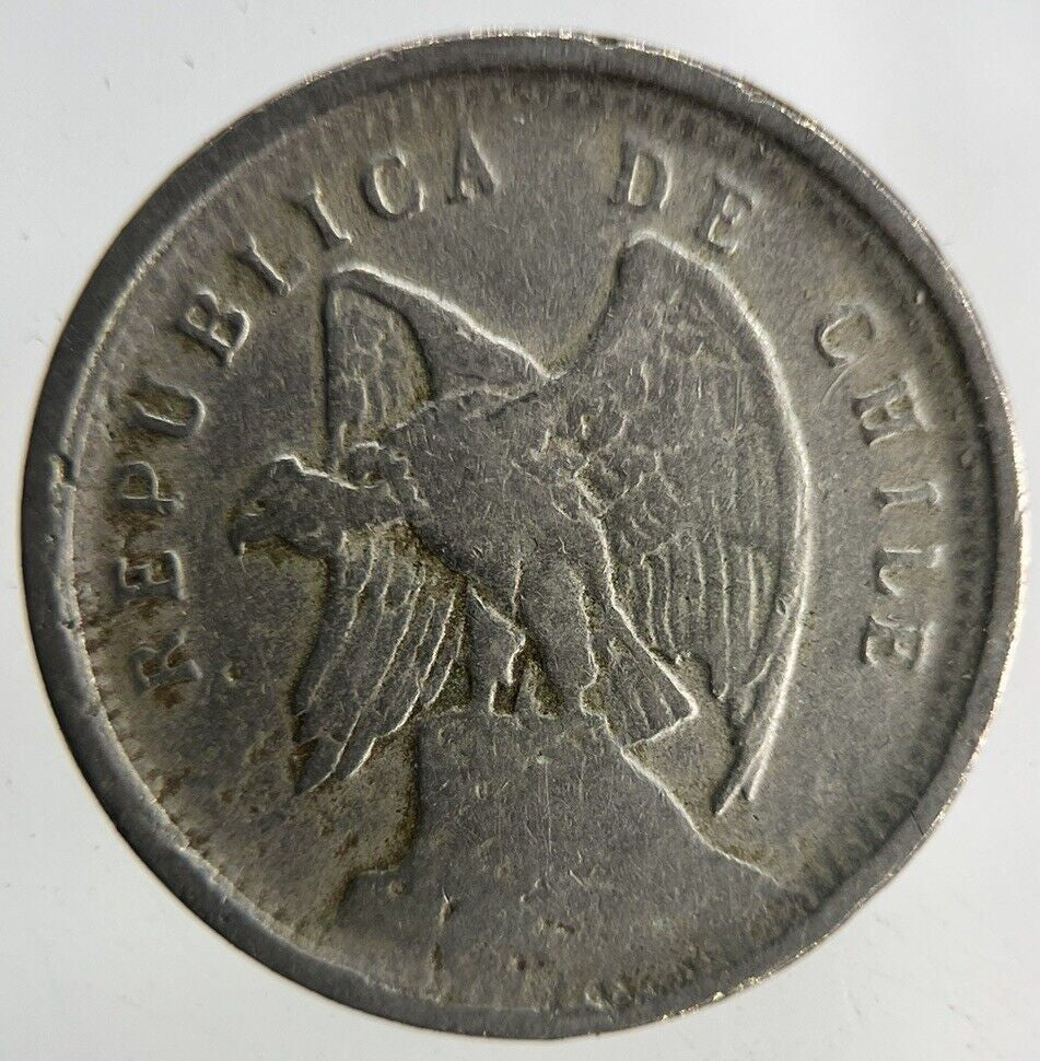 1921 Chile 10 Centavos Coin | Collectable Grade