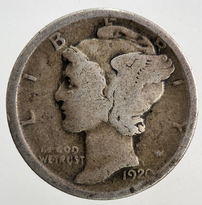1920 US USA Mercury Dime Silver Coin | Collectable Grade