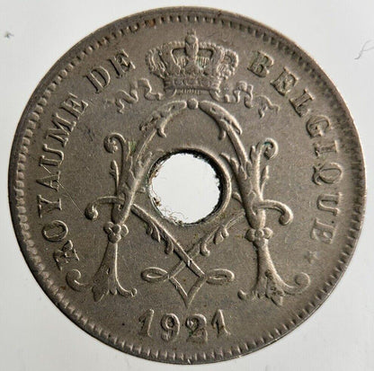 1921 Belgium 10 Centimes Coin | Fine Collectable Grade