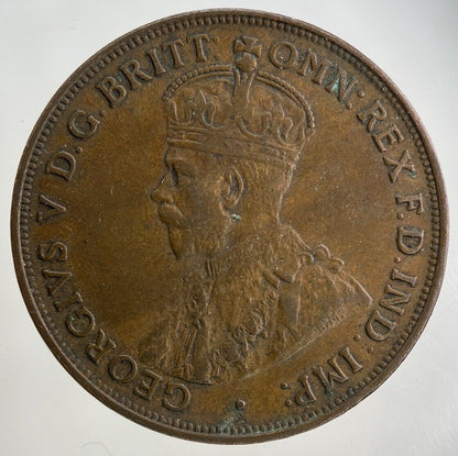 1921 Australia One Penny Coin | Very High Grade