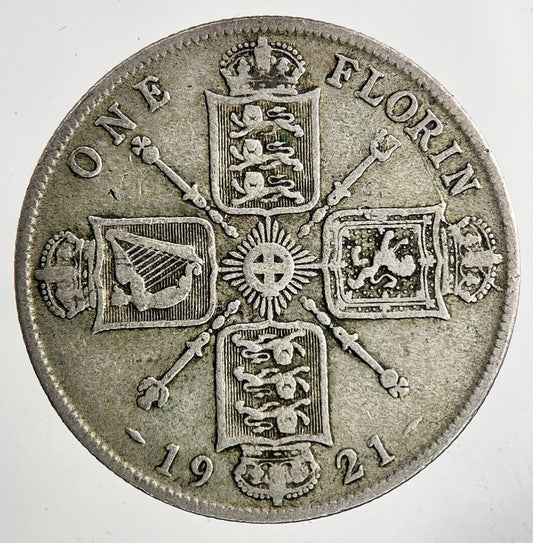 1921 George V Florin Silver Coin | Fine Collectable Grade